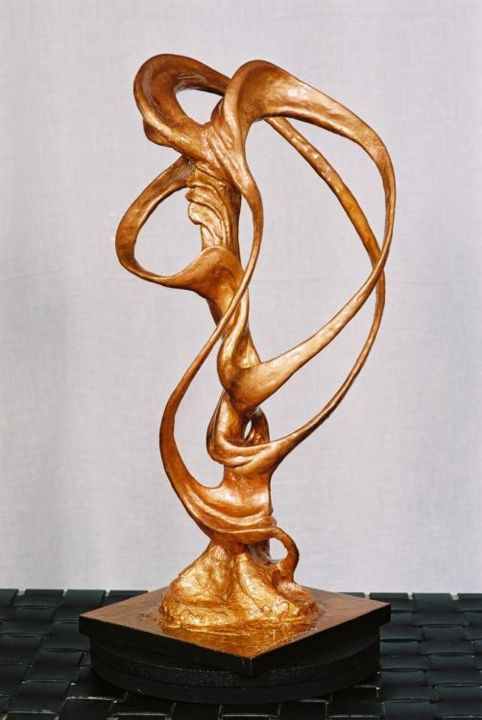 雕塑 标题为“RISING SPIRIT” 由Yiorgo Tsiroyiannis, 原创艺术品