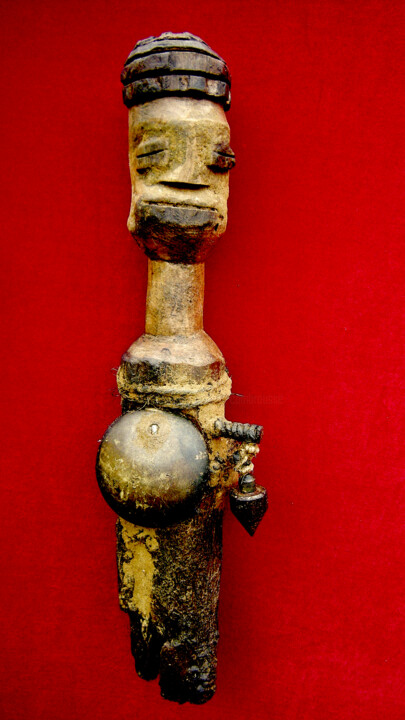 雕塑 标题为“voodoo # 30” 由Cambrousse, 原创艺术品, 木