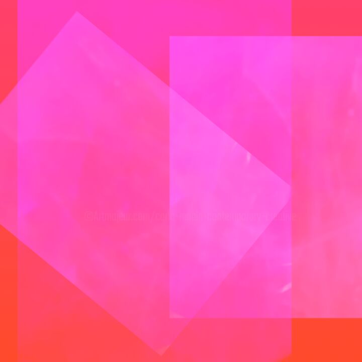 Arte digitale intitolato "Rose Quartz Floor P…" da Carlo Maala, Opera d'arte originale, Lavoro digitale 2D