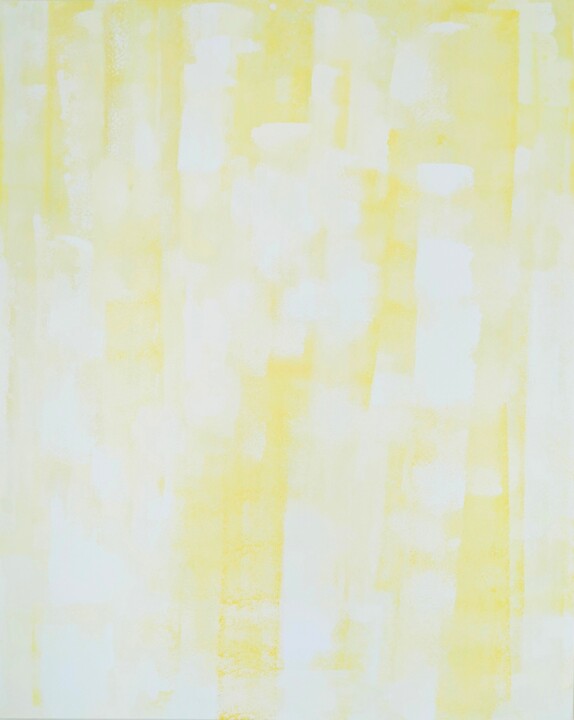 Peinture intitulée "Glory in yellow" par Carol Shipley, Œuvre d'art originale, Acrylique Monté sur Châssis en bois