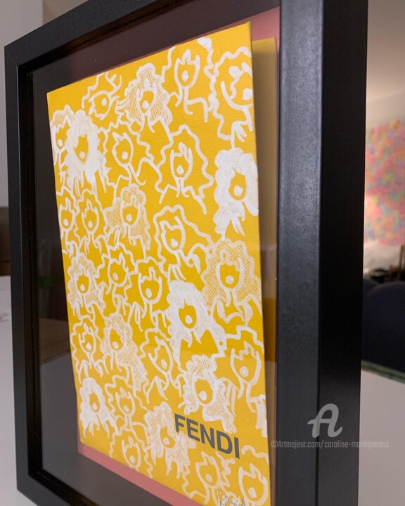 Fendi Yellow Eyes Posters for Sale