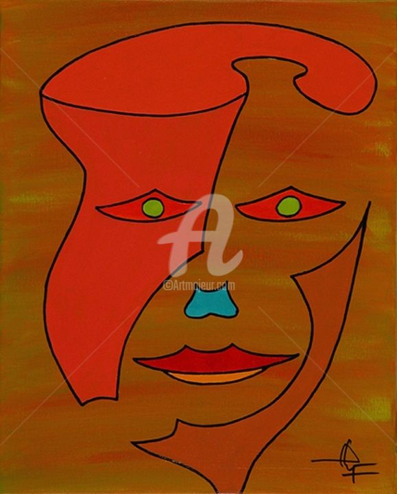 Painting titled "vercasse.jpg" by Thierry Castillon Du Perron, Original Artwork, Acrylic