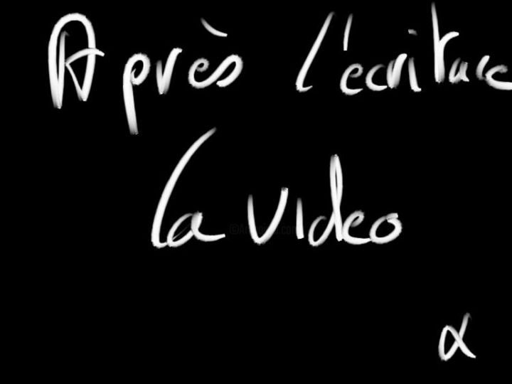 「124.jpg」というタイトルの絵画 Artistique Ecritureによって, オリジナルのアートワーク