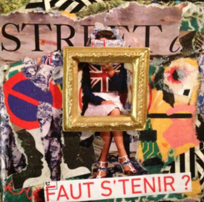 Collages intitolato "Street Style" da Centlad Colle Girl, Opera d'arte originale, Collages