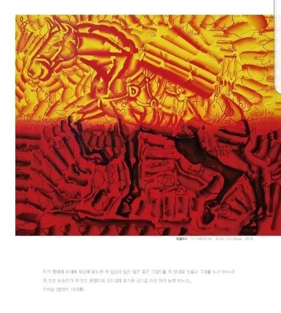Painting titled "Reckless" by Choon-Seok Roh, Original Artwork