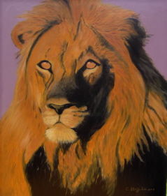Le Lion 絵画 Christian Stryckmansによって Artmajeur