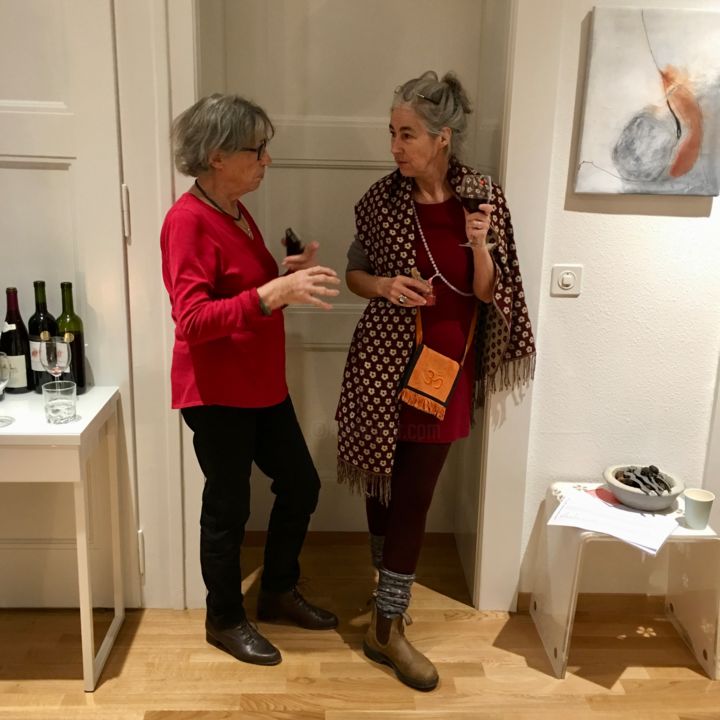 Фотография под названием "vernissage 10" - Christine Membrez, Подлинное произведение искусства, Цифровая фотография