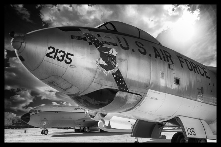 Photography titled "Boeing B-47 Stratoj…" by Christopher L Smith, Original Artwork, Digital Photography