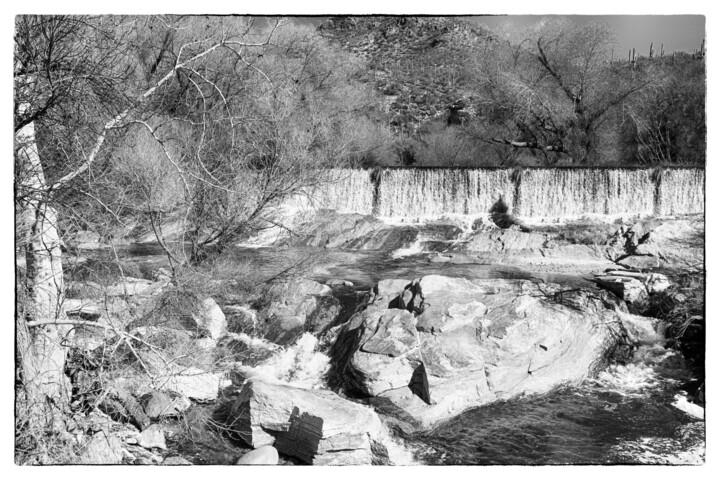 Photography titled "Waterfall at Sabino…" by Christopher L Smith, Original Artwork, Digital Photography