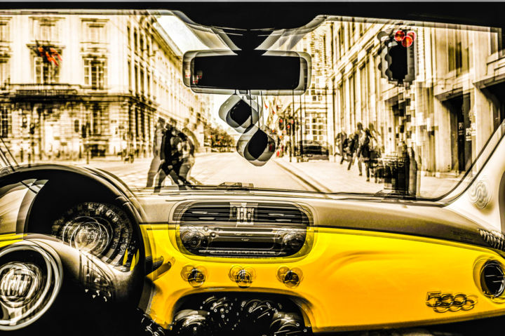 Photography titled "THE 500 ON THE STRE…" by Gaudi .C, Original Artwork, Manipulated Photography