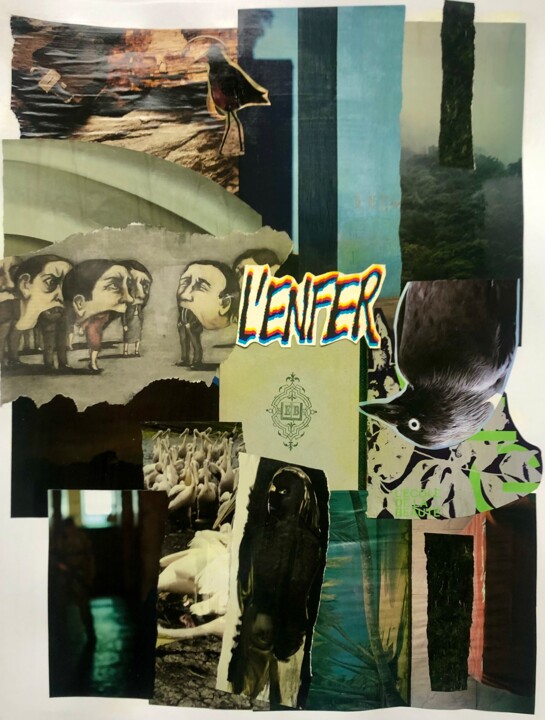 Collages,  25.6x19.7 in 