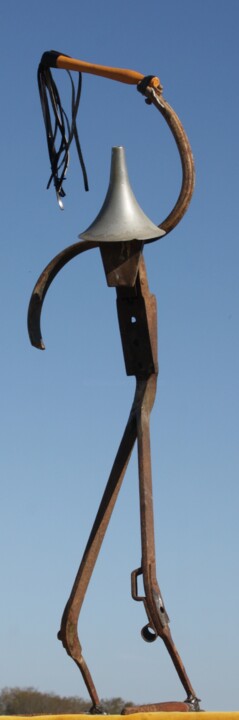 雕塑 标题为“Martinet” 由Clive Manuel, 原创艺术品, 金属