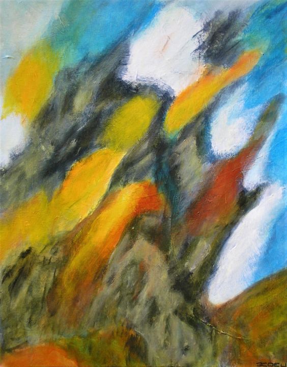 제목이 "CHIMERE 4"인 미술작품 Jacques Coeur로, 원작, 아크릴