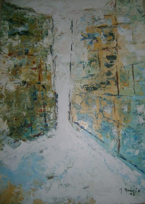 Картина под названием "les vieux murs" - Michel Arnodo, Подлинное произведение искусства