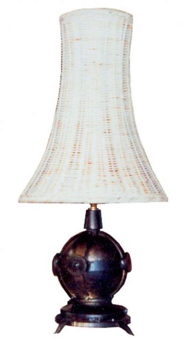 Design titled "wicker table lamp" by Mark Spurgeon, Original Artwork