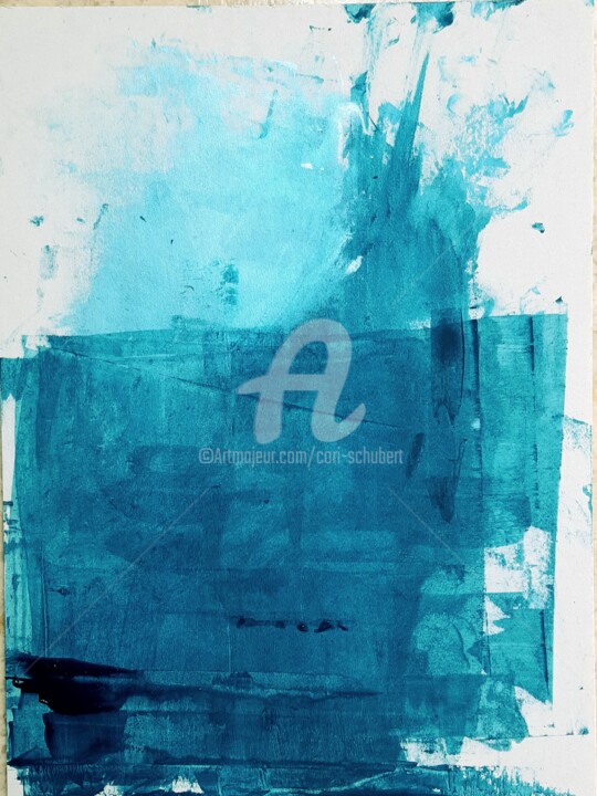 Картина под названием "Aqua" - Cori  Schubert, Подлинное произведение искусства, Акрил
