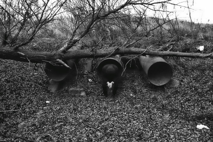 Fotografía titulada "S O L I T U D E" por Cornel Gingarasu, Obra de arte original