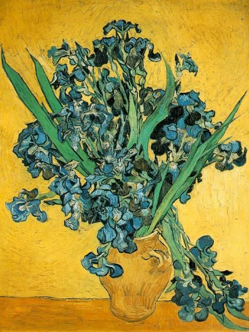Natura Morta Con Iris Di Van Gogh, Painting by Archorrado | Artmajeur
