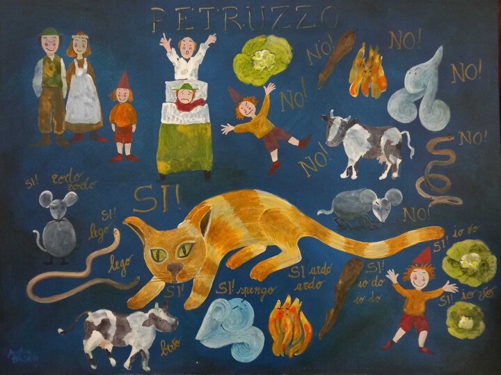 제목이 "Petruzzo"인 미술작품 Cristina Conticelli로, 원작, 안료 artwork_cat.에 장착됨