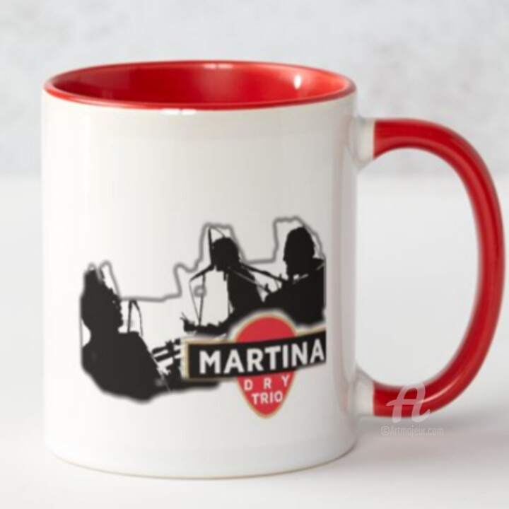 Design titled "Martina Dry mug 2" by Cristina Frassoni, Original Artwork, Accessories