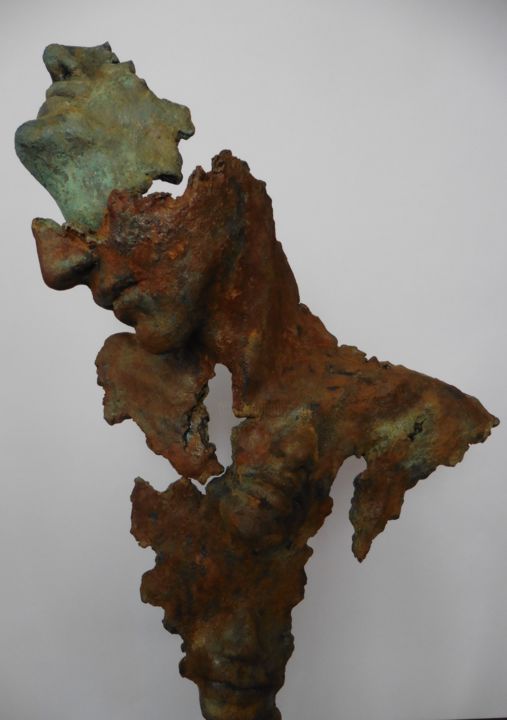 Escultura titulada "Frammenti" por Cristina Scalorbi, Obra de arte original, Terracota