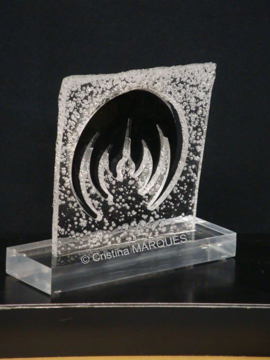 Sculpture intitulée "Magma by CM" par Cristina Marquès, Œuvre d'art originale, Plastique