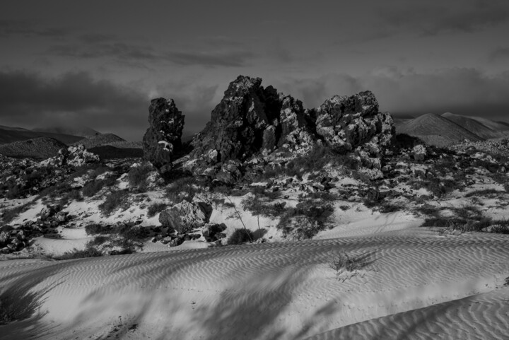 Fotografía titulada "Mammoth, Fuertevent…" por Cyrille Mulot, Obra de arte original, Fotografía digital