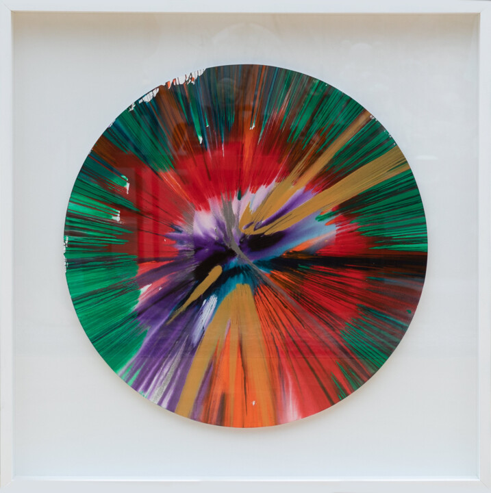 Картина под названием "Cercle" - Damien Hirst, Подлинное произведение искусства