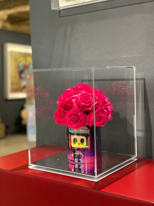 雕塑 标题为“Robot Chanel” 由Daniel Lapp, 原创艺术品, 丙烯