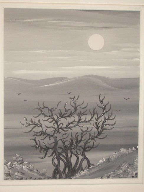 Painting titled "The Tree" by Daniel Donovan, Original Artwork