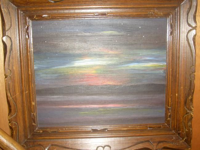 Painting titled "Abstract Sky" by Daniel Donovan, Original Artwork