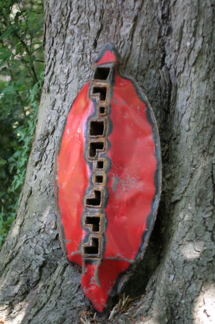 Sculpture intitulée "Ferrailleri, metal…" par David Vanorbeek, Œuvre d'art originale