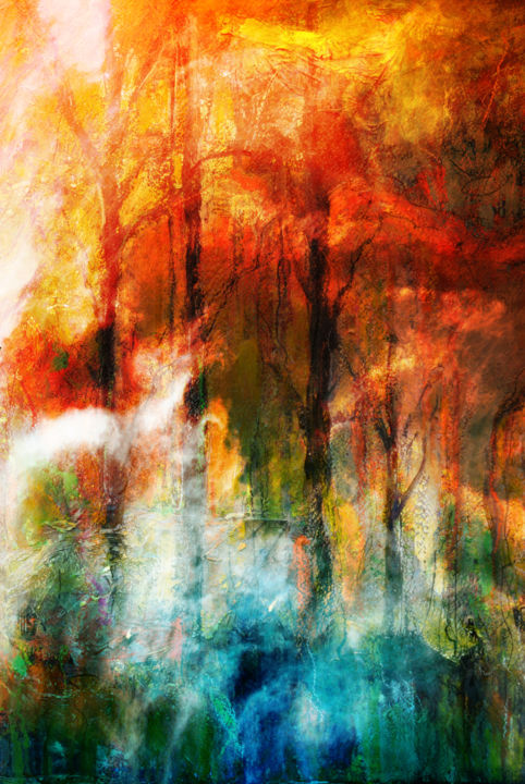 摄影 标题为“Forêt désanchantée” 由Denis Drolet, 原创艺术品