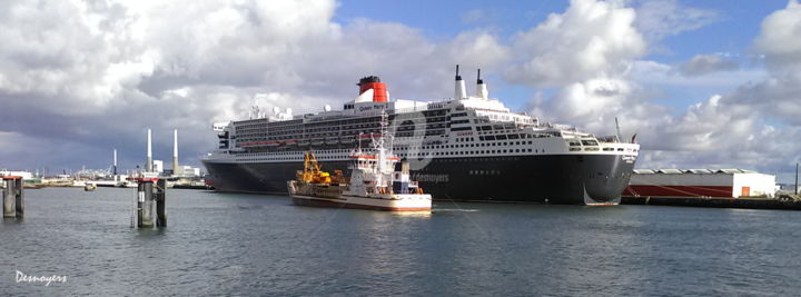 Φωτογραφία με τίτλο "Queen Mary II" από Desnoyers, Αυθεντικά έργα τέχνης