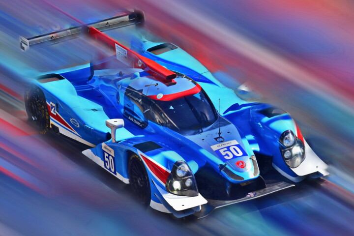 「Ligier - Le Mans Pr…」というタイトルの写真撮影 Deverviersによって, オリジナルのアートワーク, デジタル