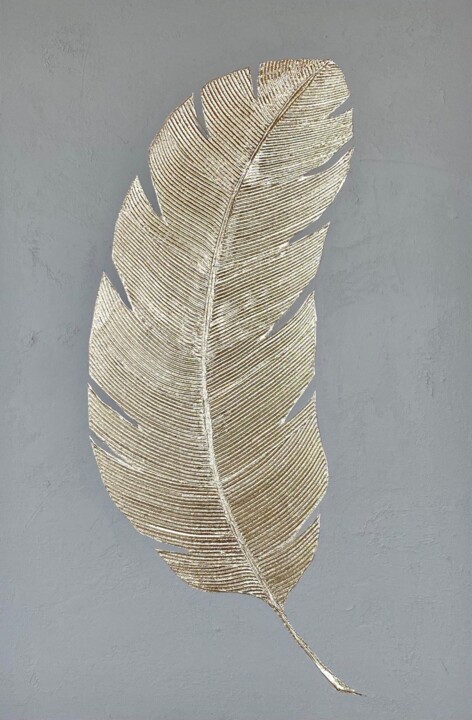 绘画 标题为“A Feather” 由Diana Alferova, 原创艺术品, 丙烯
