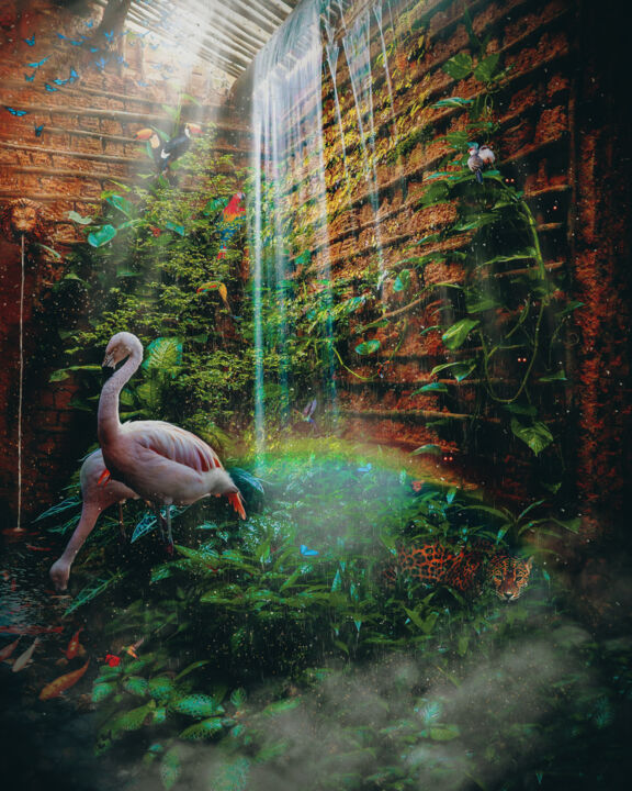 Photography titled "My Private Garden *…" by Diego Stamato, Original Artwork, Manipulated Photography