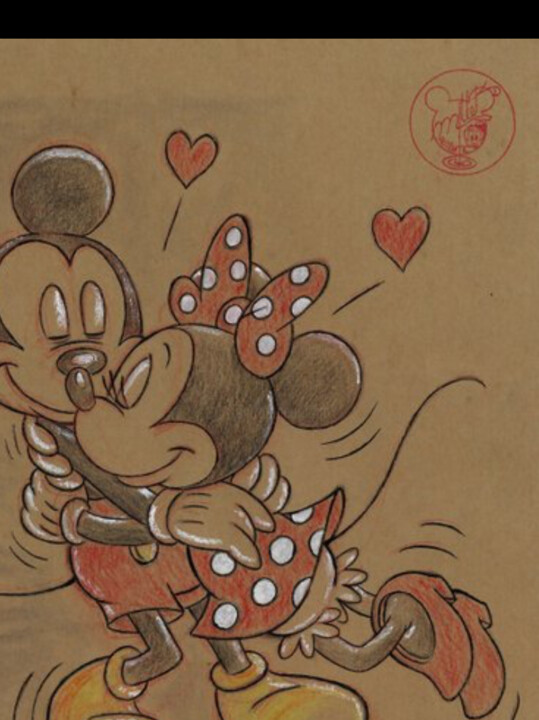 minnie and mickey drawings