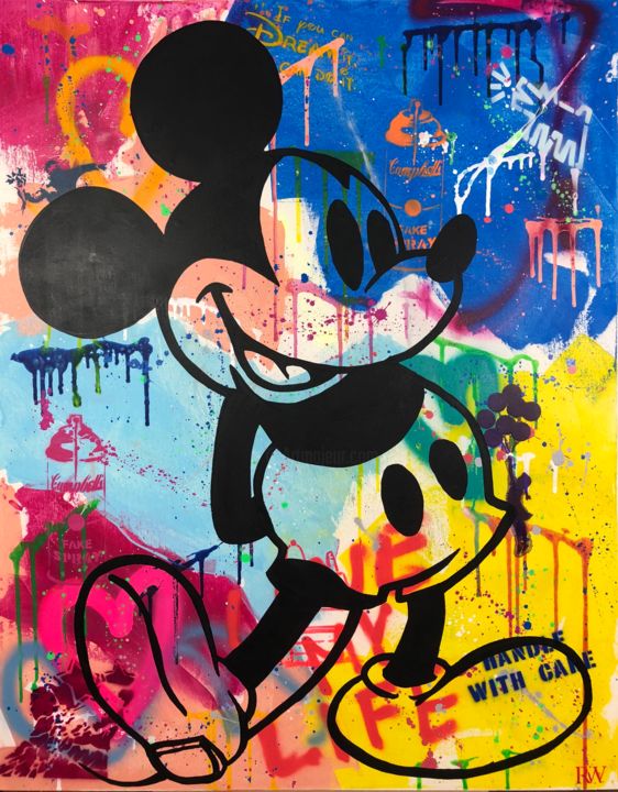 Mickey, Pintura por Robert Winter | Artmajeur