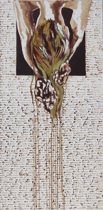 Pintura titulada "In bilico" por Donatella Marraoni, Obra de arte original, Acrílico