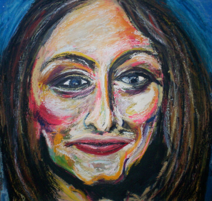 Dessin intitulée ""Jodie Foster"" par Don David Young (dondavid), Œuvre d'art originale, Huile