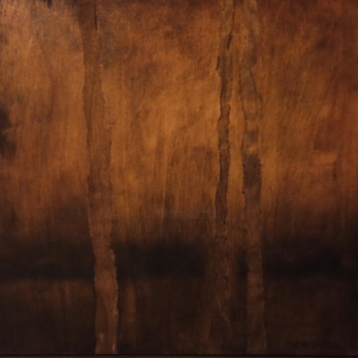 Pintura titulada "Timber" por Donovan, Obra de arte original, Oleo Montado en Panel de madera