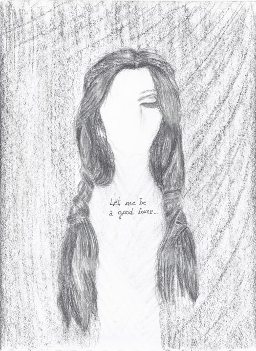 Dessin intitulée "let me be a good lo…" par Dorothy`S Workshop., Œuvre d'art originale, Graphite