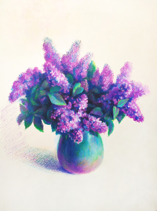 "Syringa" başlıklı Tablo Edgar Nazaryan tarafından, Orijinal sanat, Pastel