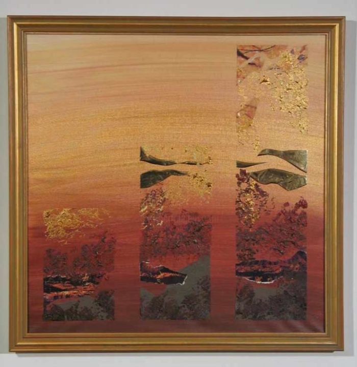 Painting titled "Sunset" by Einat Maor, Original Artwork
