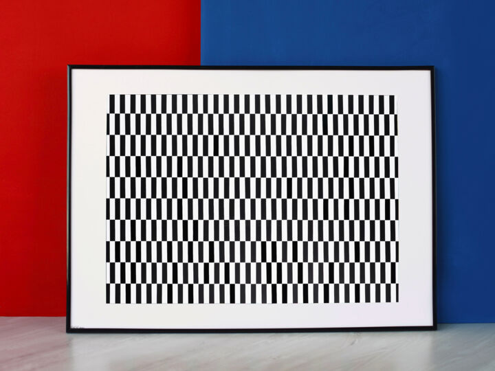Optical Illusion - N2, Painting by Anna Beglyakova
