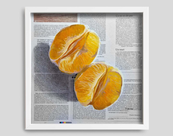 Elena Tronina Orange, Artmajeur by | Painting