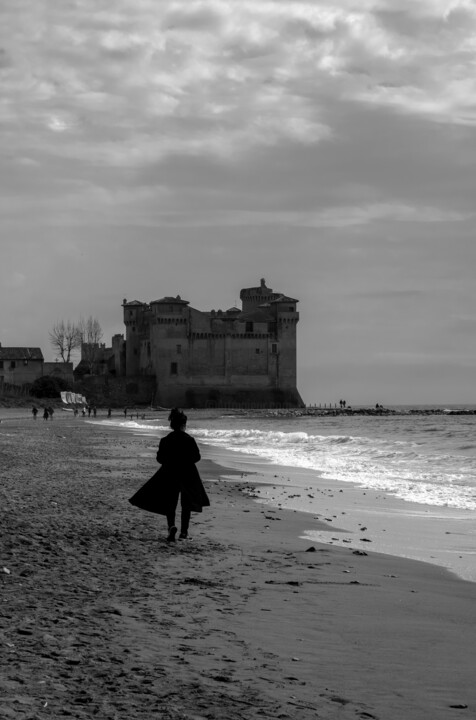 Fotografia zatytułowany „Castello di Santa S…” autorstwa Elliott Grieshofer, Oryginalna praca, Fotografia cyfrowa