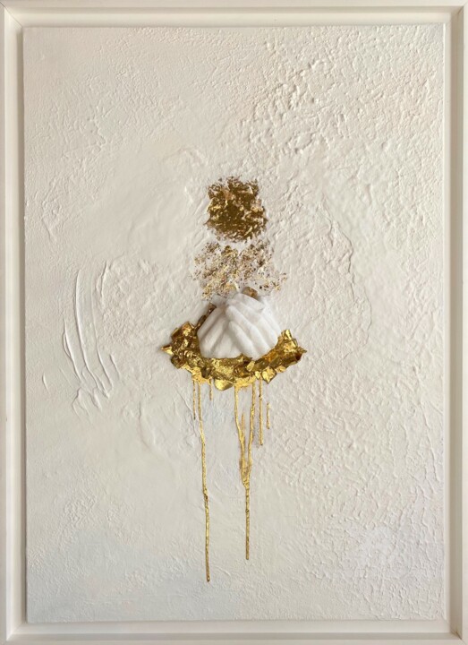 绘画 标题为“Répandre la lumière” 由Emma Lapassouze, 原创艺术品, 丙烯 安装在木质担架架上