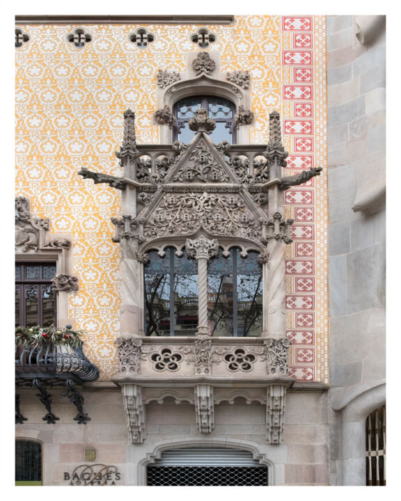 Fotografía titulada "Gaudi I ( limité 11…" por Emmanuel Passeleu, Obra de arte original, Fotografía digital